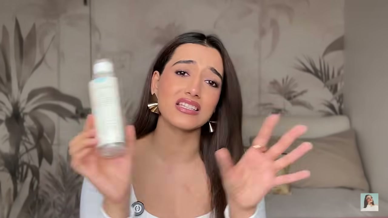 @aashiadani reviewing Embryolisse Micellaire Lotion at 15:27 in a YouTube Shorts video