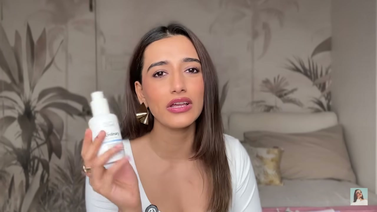@aashiadani reviewing The Ordinary Niacinamide 5% Body Emulsion at 31:04 in a YouTube Shorts video