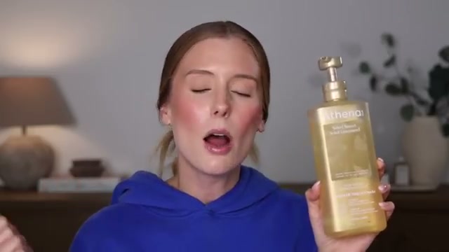 @abbeyyung reviewing Athena Club Glow Restore Shower Oil at 55:13 in a YouTube Shorts video