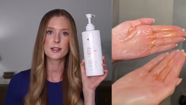 @abbeyyung reviewing Dove UV Repair & Glow Radical Recovery Mask at 18:12 in a YouTube Shorts video