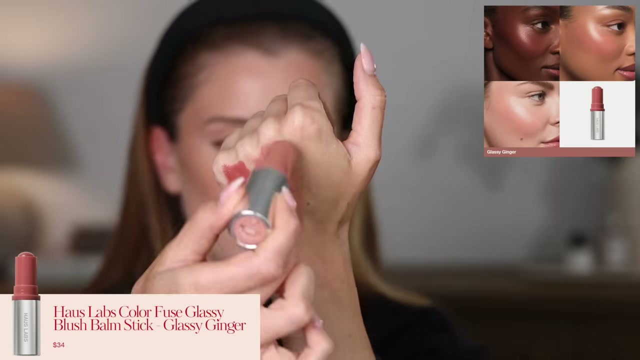 Color Fuse Longwear Hydrating Glassy Lip + Cheek Blush Balm Stick