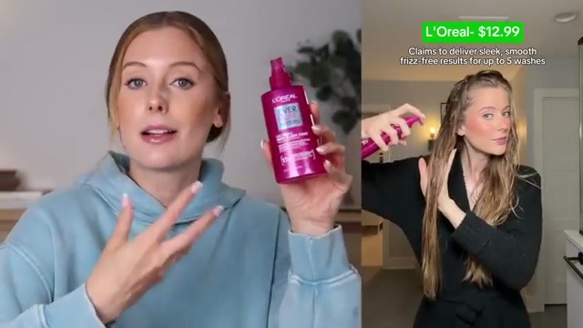 abbeyyung mentioning L'Oréal Everpure Iron Sleek Coat at 16:09 in their YouTube video