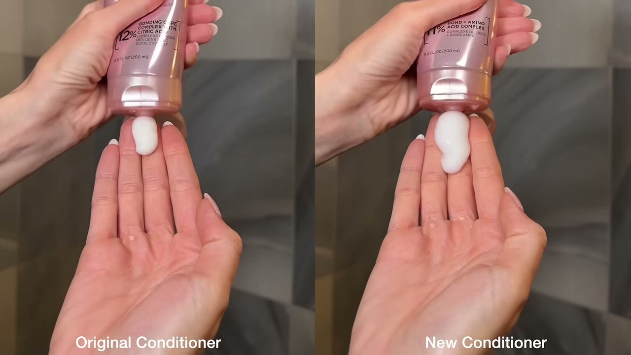 @abbeyyung reviewing L'Oreal Paris Everpure Bond Repair+ Conditioner at 28:24 in a YouTube Shorts video