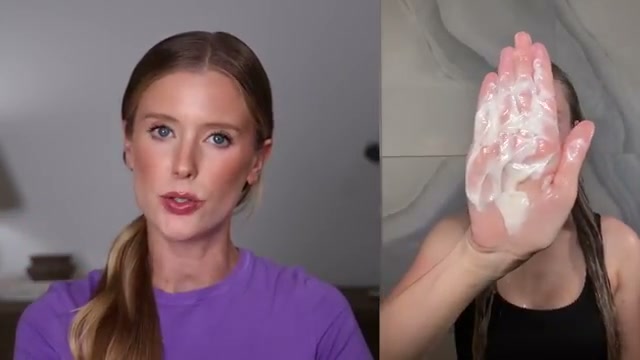 @abbeyyung reviewing Moroccanoil Hydrating Conditioner at 31:03 in a YouTube Shorts video