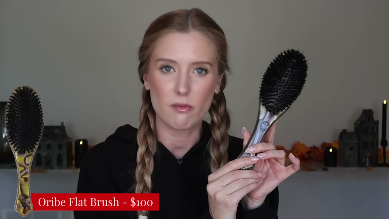 Italian Resin Flat Brush