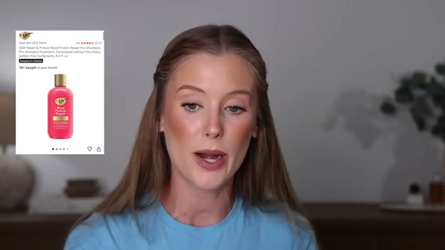 @abbeyyung reviewing Pantene Pro Vitamin E Essence at 27:54 in a YouTube Shorts video