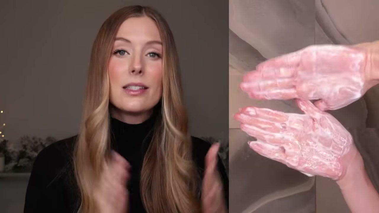 @abbeyyung reviewing Redken Acidic Bonding Concentrate Shampoo at 21:50 in a YouTube Shorts video
