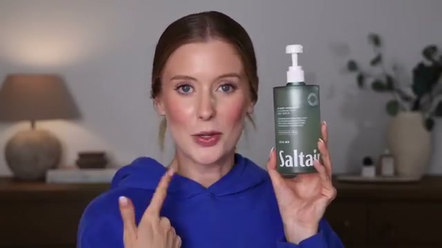 @abbeyyung reviewing Saltair Hyaluronic Acid Body Serum at 50:13 in a YouTube Shorts video