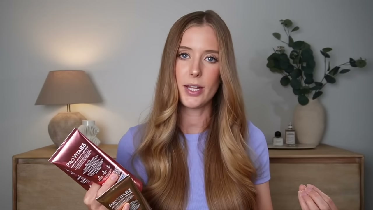 @abbeyyung reviewing Vaseline Pro Vitab3 Serum Burst Lotion at 12:24 in a YouTube Shorts video