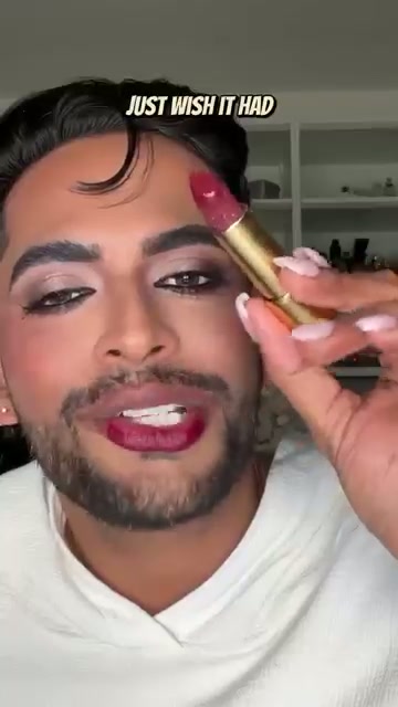 @adityamadiraju reviewing Masaba Lipstick at 01:46 in a YouTube Shorts video
