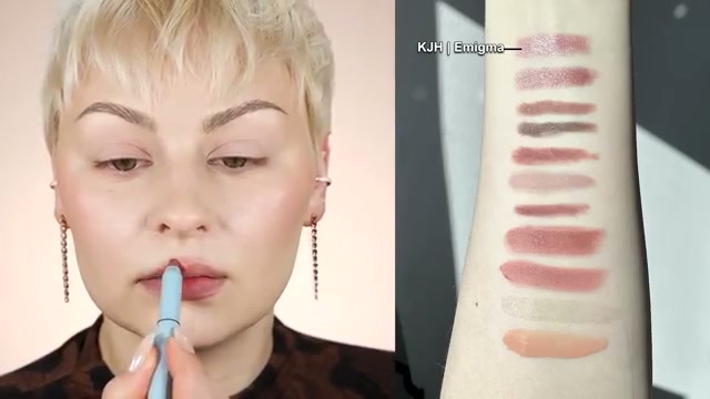 alexandraanele mentioning Kjh.brand Prism Lite Lip Crayon at 02:37 in their YouTube video