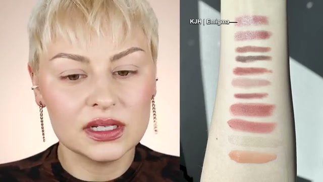 alexandraanele mentioning Kjh.brand Prism Lite Lip Crayon at 03:35 in their YouTube video