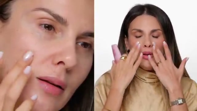 @aliandreea reviewing One/Size Secure the Blur Makeup Magnet Primer at 05:30 in a YouTube Shorts video