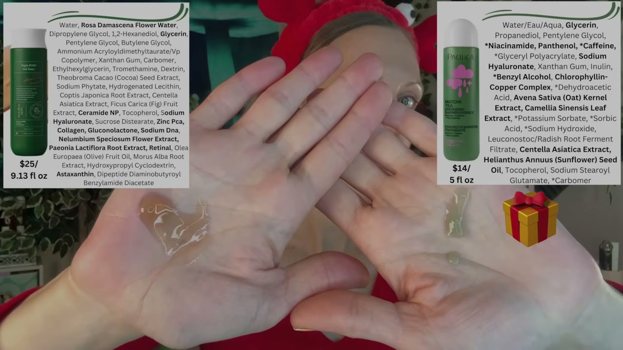 @aliceintherabbithole reviewing AXIS-Y Triple PDRN Gel Toner at 07:51 in a YouTube Shorts video