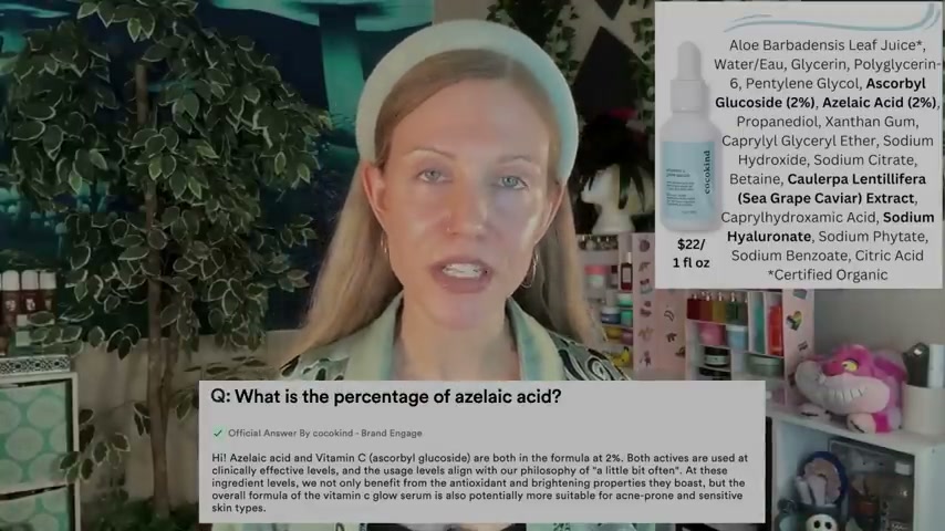 @aliceintherabbithole reviewing cocokind Vitamin C Glow Serum at 31:30 in a YouTube Shorts video