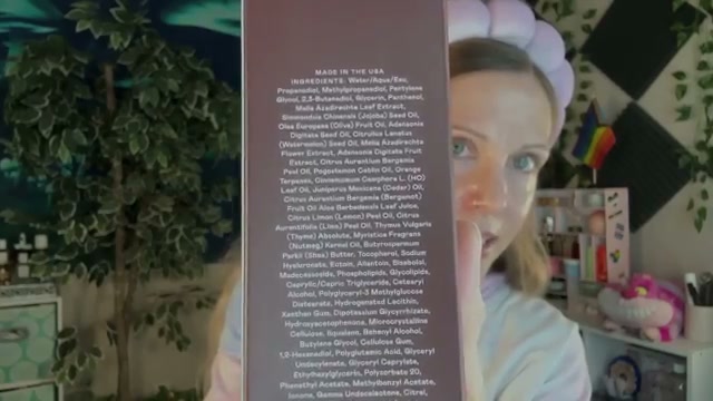 @aliceintherabbithole reviewing EADEM Mamie Watta Ultra Calming Rescue Mist at 19:49 in a YouTube Shorts video