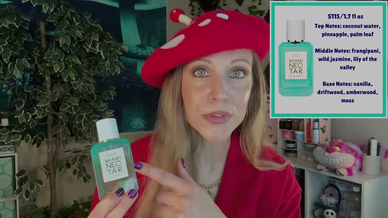 @aliceintherabbithole reviewing Ellis Brooklyn Miami Nectar at 20:07 in a YouTube Shorts video