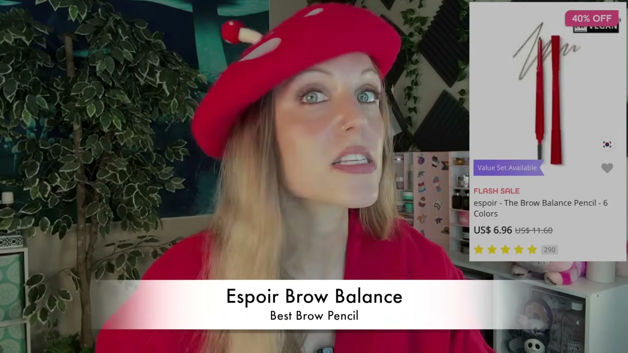 @aliceintherabbithole reviewing espoir at 23:33 in a YouTube Shorts video