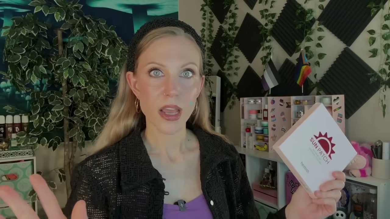 @aliceintherabbithole reviewing Heimish Sun Patch at 16:34 in a YouTube Shorts video