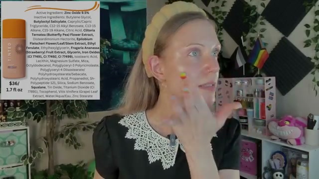 @aliceintherabbithole reviewing Live Tinted Hueguard Glotion SPF 50 at 12:07 in a YouTube Shorts video