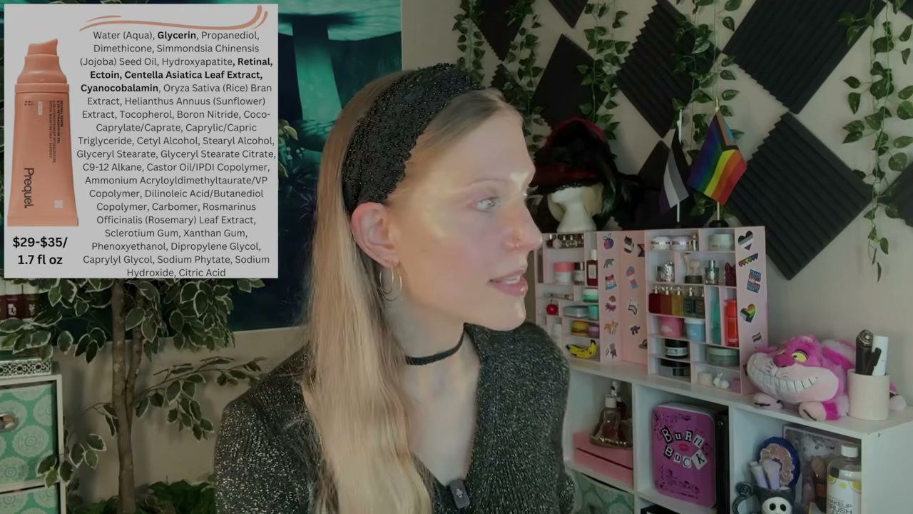@aliceintherabbithole reviewing Prequel Retinal Renew at 12:44 in a YouTube Shorts video