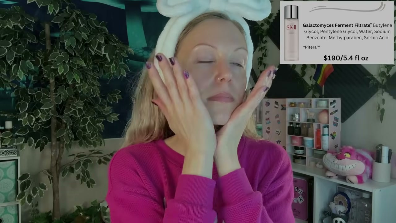 @aliceintherabbithole reviewing SK-II Essence at 14:47 in a YouTube Shorts video