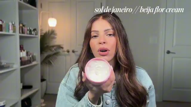 @alishasapproach reviewing Sol de Janeiro Beija Flor Elastic Cream at 03:24 in a YouTube Shorts video