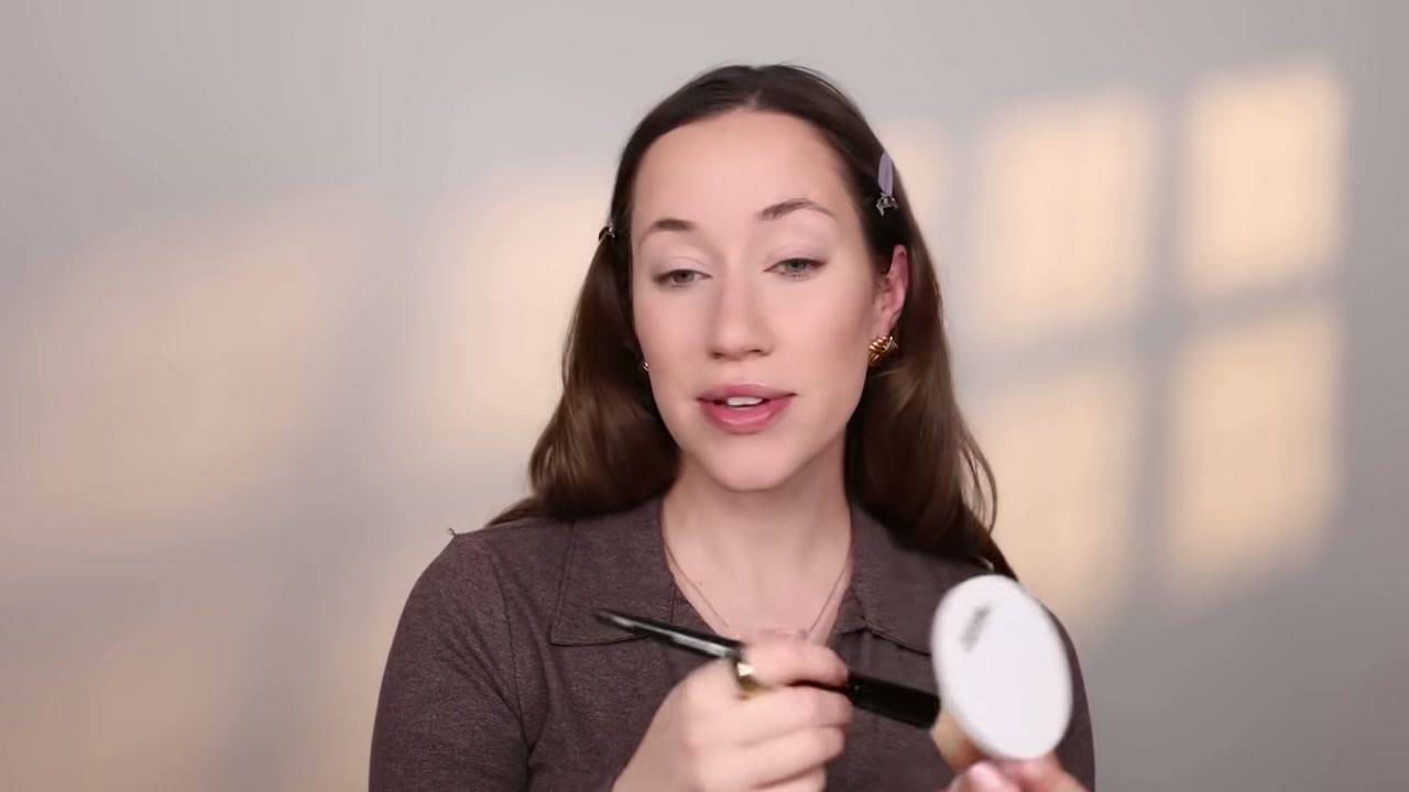 @allieglines reviewing MAKEUP BY MARIO Softsculpt Blurring Bronzer at 10:37 in a YouTube Shorts video