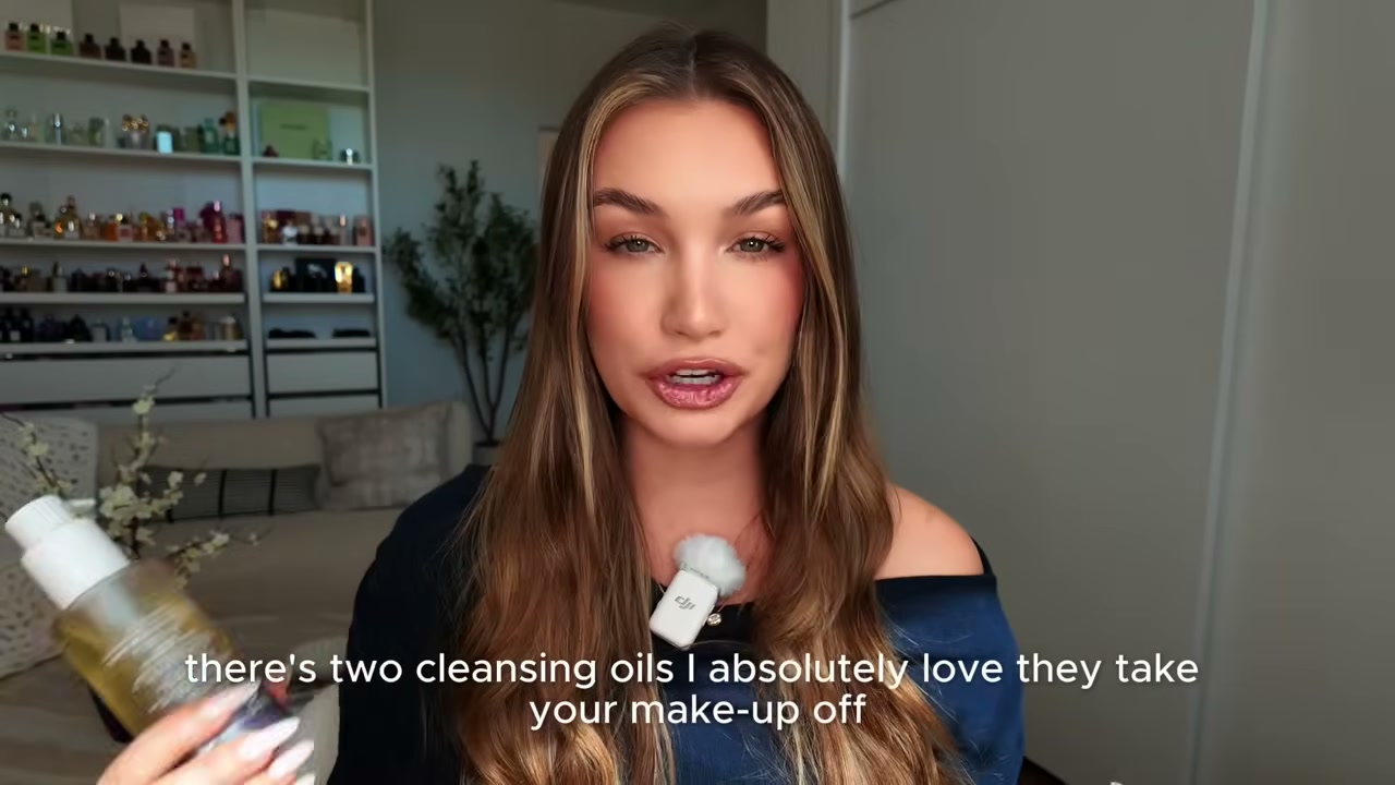 @allisonhoeller reviewing DHC Cleansing Oil at 03:06 in a YouTube Shorts video
