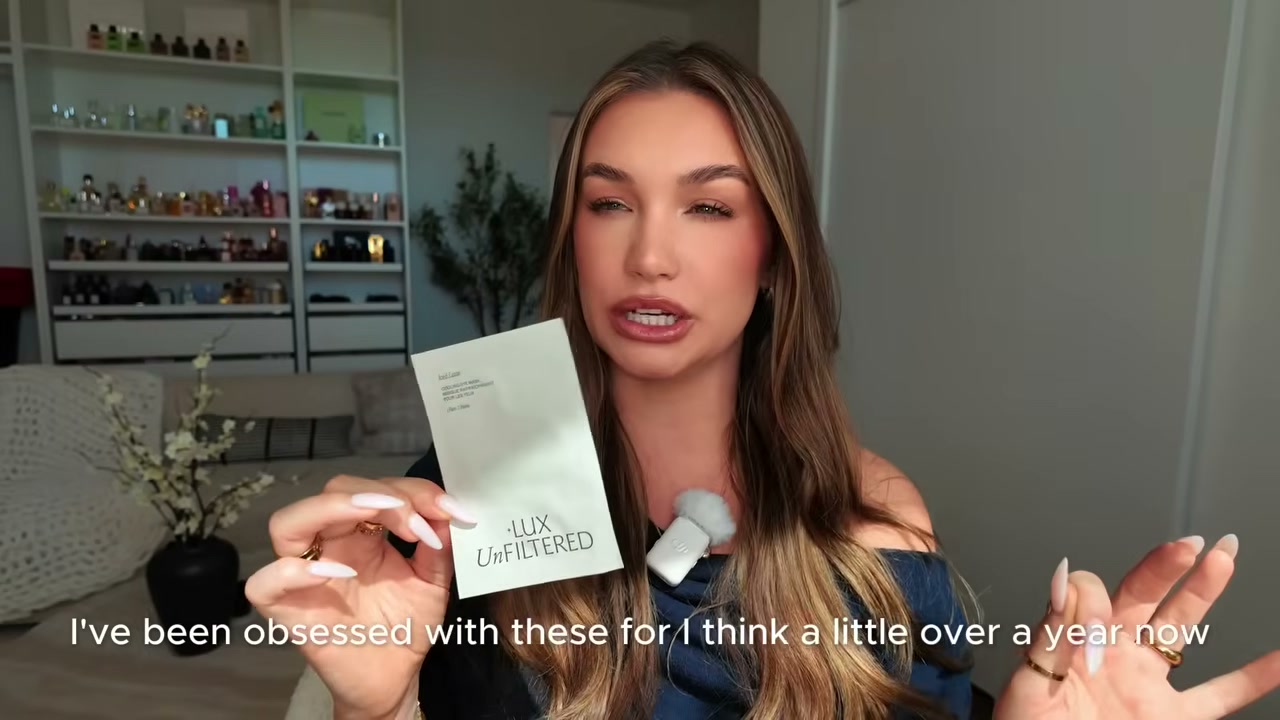 @allisonhoeller reviewing Lux Unfiltered Iced Latte Eye Patches at 05:38 in a YouTube Shorts video
