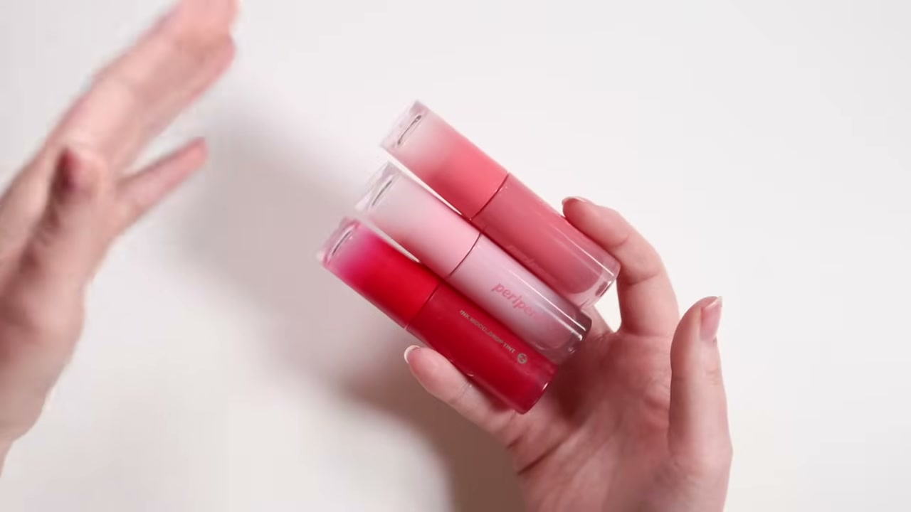 @amandaz reviewing peripera Ink Mood Glowy Tint at 16:54 in a YouTube Shorts video