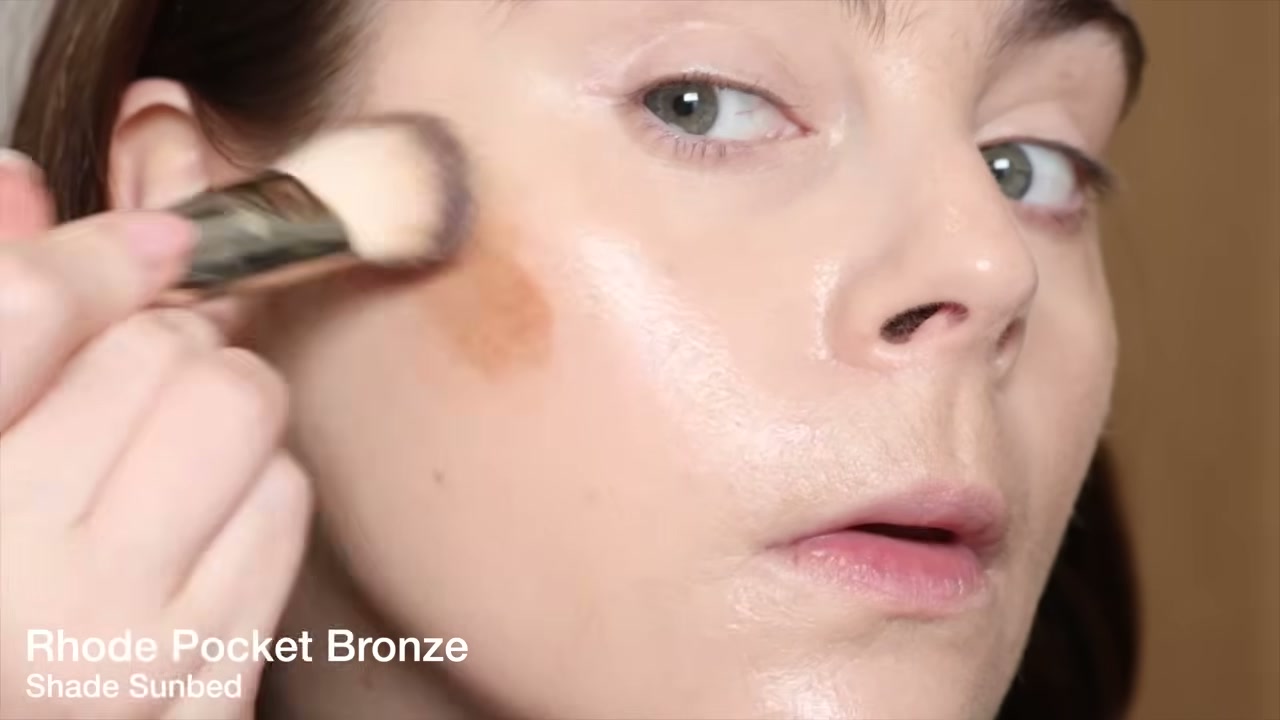 @amandaz reviewing Rhode Pocket Bronzer at 16:35 in a YouTube Shorts video