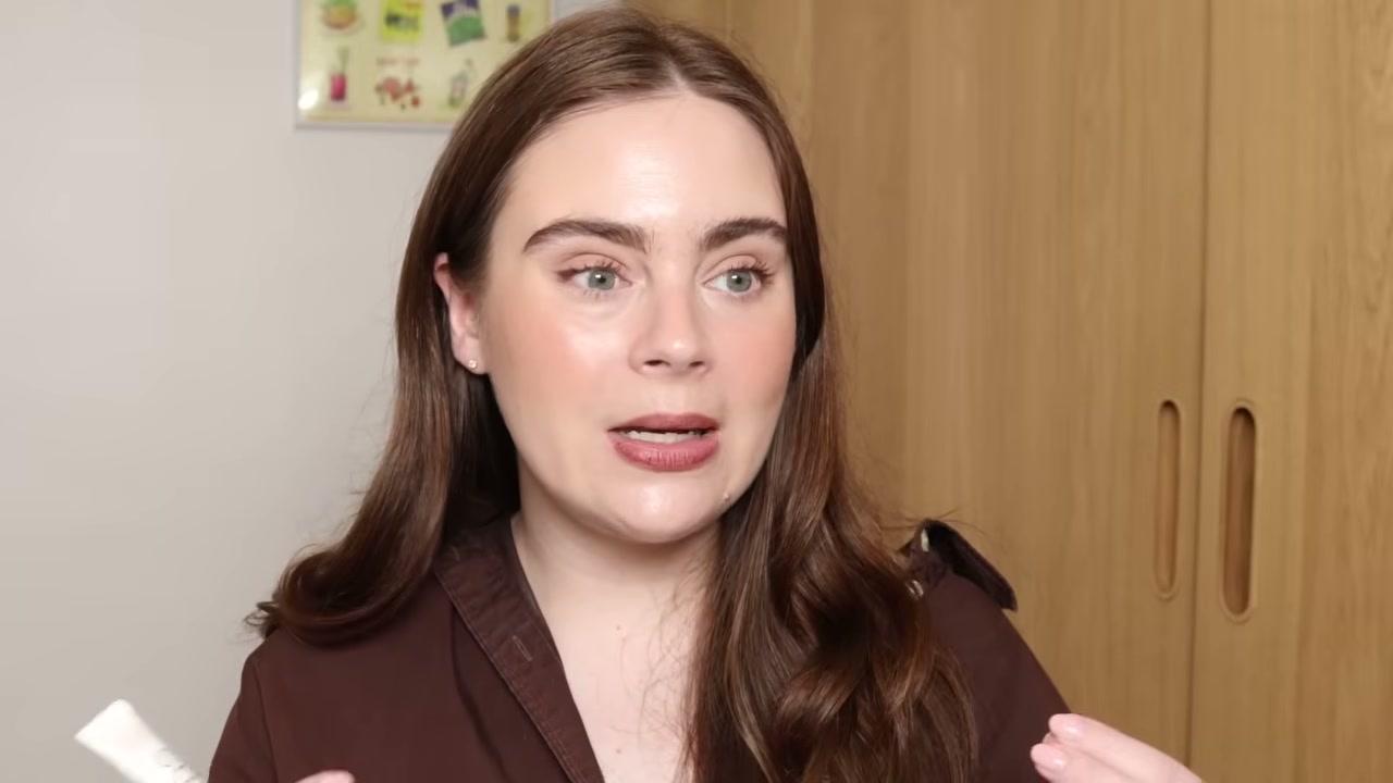 @amandaz reviewing RMS Beauty Refresh Eye Brightener at 34:38 in a YouTube Shorts video