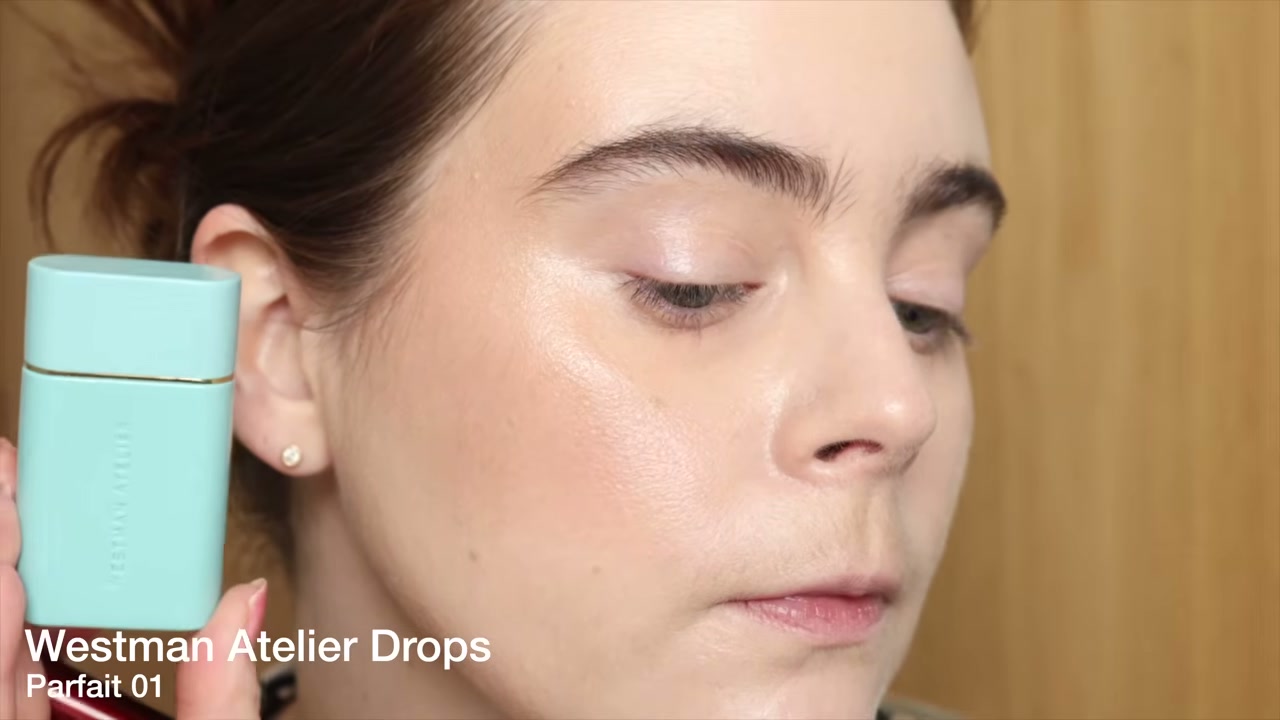 @amandaz reviewing Westman Atelier Suntone Bronzing Drops at 24:11 in a YouTube Shorts video