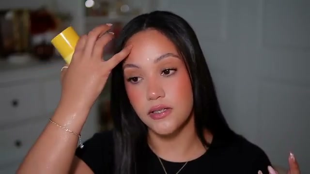 @amyglam reviewing Bubble Skincare Dream Face Discoloration Serum at 28:40 in a YouTube Shorts video