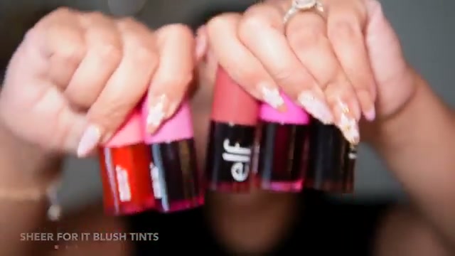 @amyglam reviewing e.l.f. Cosmetics Sheer For It Blush Tint at 11:14 in a YouTube Shorts video