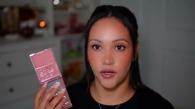 @amyglam reviewing Patrick Ta Creme & Powder Blush Duos at 17:51 in a YouTube Shorts video