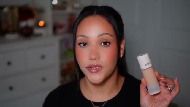 @amyglam reviewing REFY Skin Base Hydrating Gel Skin Tint at 22:17 in a YouTube Shorts video
