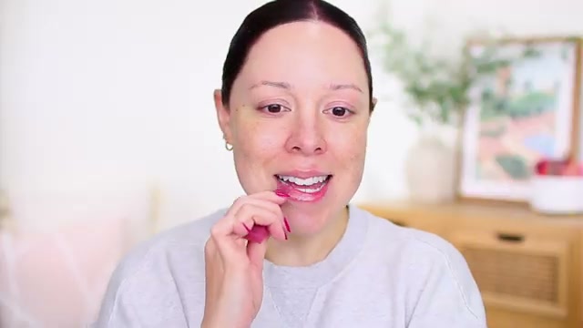 @andreamatillano reviewing Catrice Peptide Bliss Glossy Lip Balm at 01:14 in a YouTube Shorts video