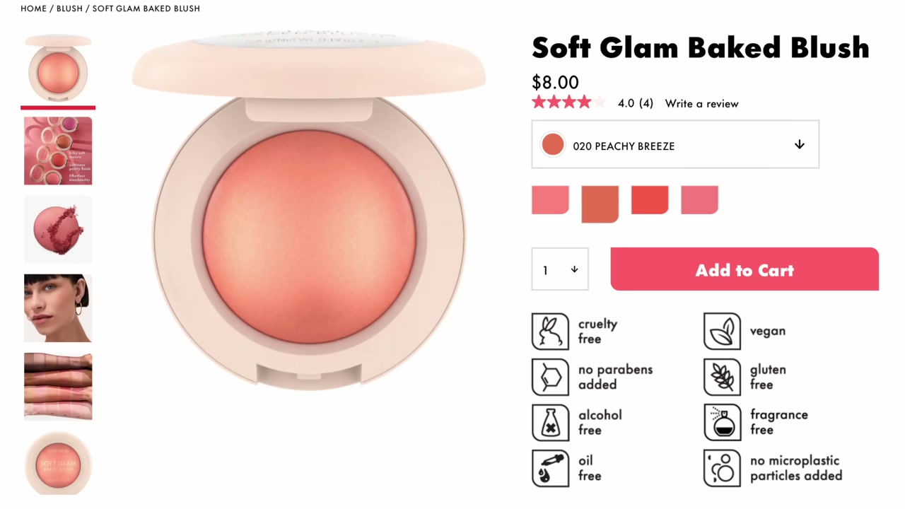 Soft Glam Baked Blush