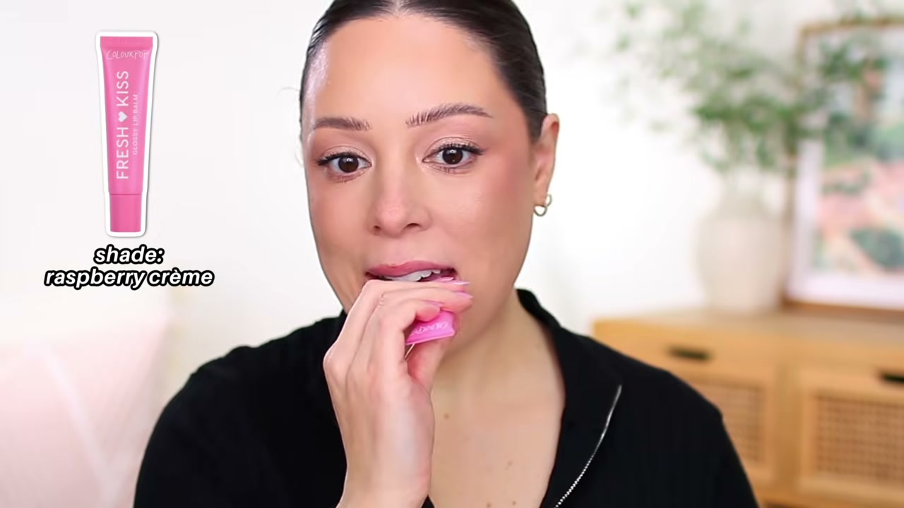 @andreamatillano reviewing ColourPop Fresh Kiss Glossy Lip Balm at 11:45 in a YouTube Shorts video