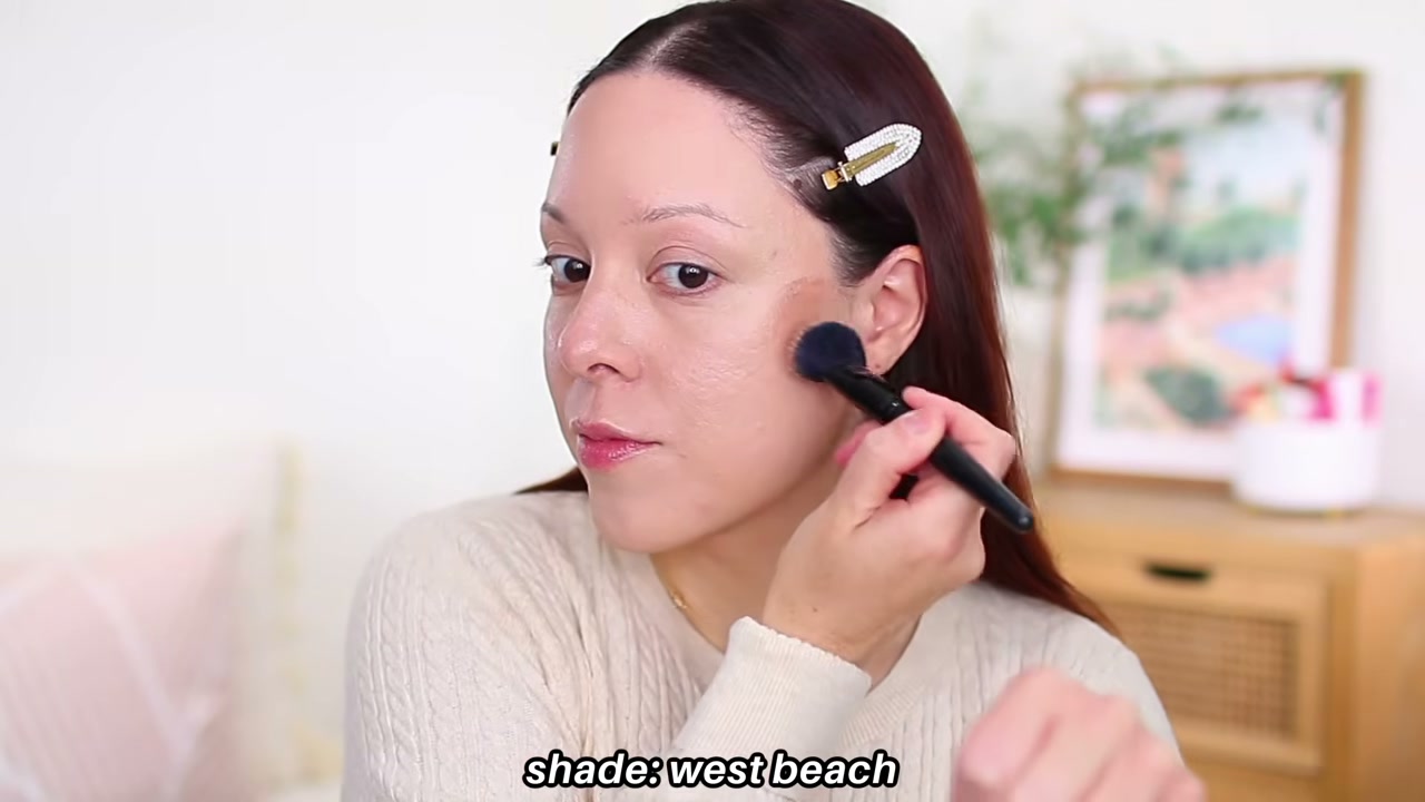 @andreamatillano reviewing ColourPop Weightless Liquid Bronzer at 12:19 in a YouTube Shorts video
