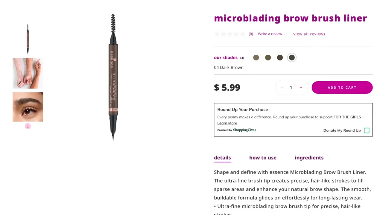 Microblading Brow Brush Liner
