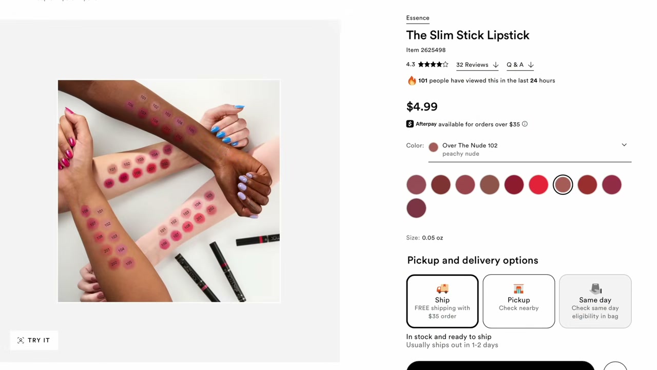 The Slim Stick Lipstick