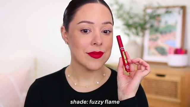 andreamatillano mentioning NYX Fat Matte Lipstick at 31:22 in their YouTube video