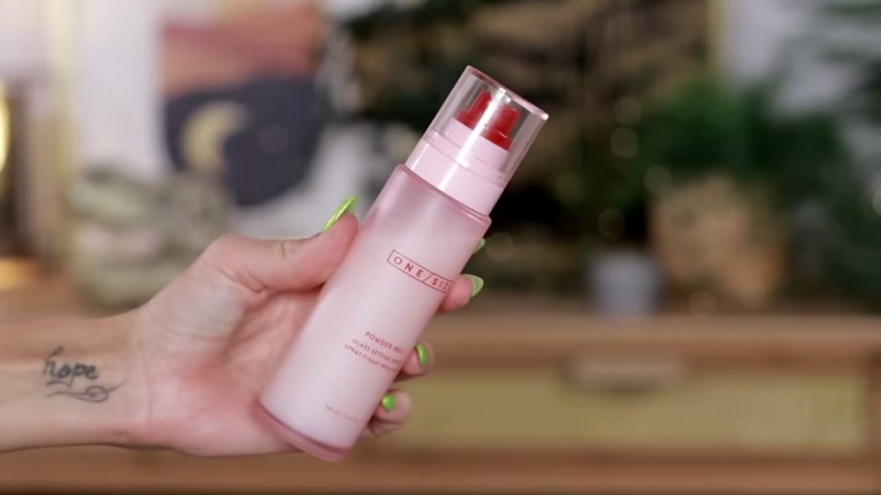 Powder Melt Glass Setting Spray
