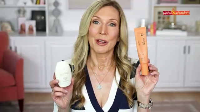 @angiehotandflashy reviewing Chromat Ray Reverse SPF 50 at 32:42 in a YouTube Shorts video