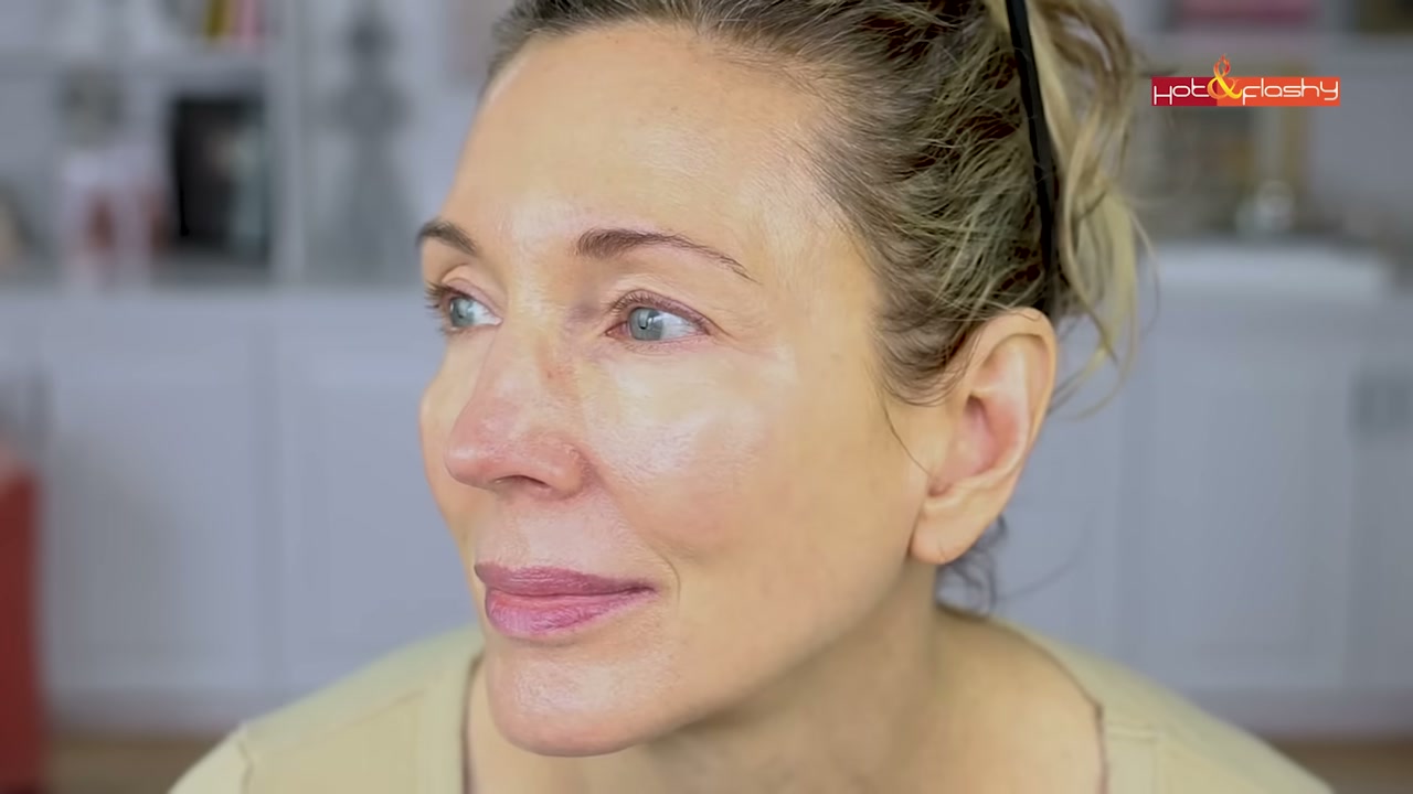 @angiehotandflashy reviewing DRMTLGY Physical Tinted Moisturizer SPF 44 at 23:51 in a YouTube Shorts video