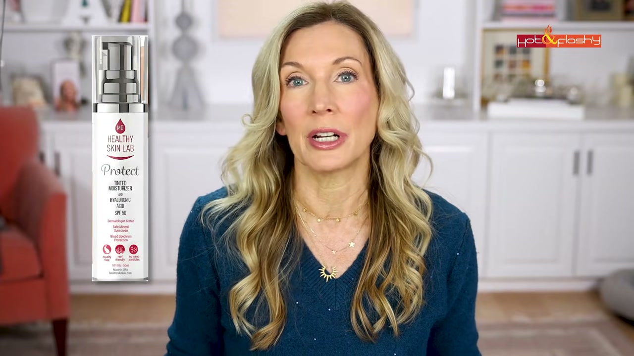 @angiehotandflashy reviewing Healthy Skin Lab Protect SPF 50 at 17:08 in a YouTube Shorts video