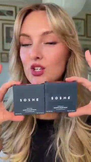 @anna_annora reviewing Socci Beauty Blurring Pillow Blush at 00:06 in a YouTube Shorts video
